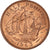 Coin, Great Britain, Elizabeth II, 1/2 Penny, 1963, MS(63), Bronze, KM:896