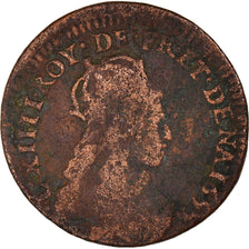 Moneta, Francja, Louis XIV, Liard, 1655, Vimy, F(12-15), Miedź