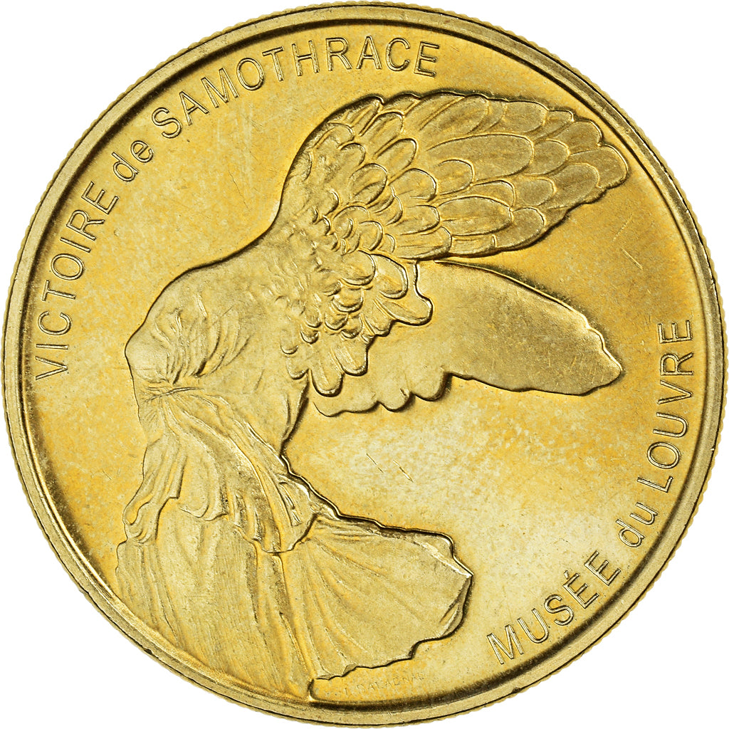 France, Token, Touristic token, Musée du Louvre - Victoire de Samothrace, Arts