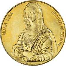 France, Jeton, Jeton Touristique, Musée du Louvre - Mona lisa, Arts & Culture