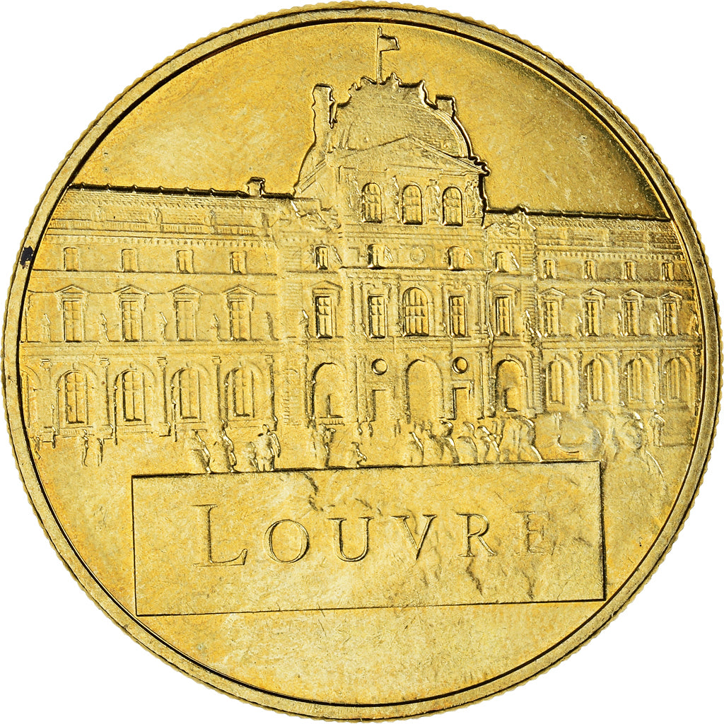 France, Jeton, Jeton Touristique, Musée du Louvre - Mona lisa, Arts & Culture