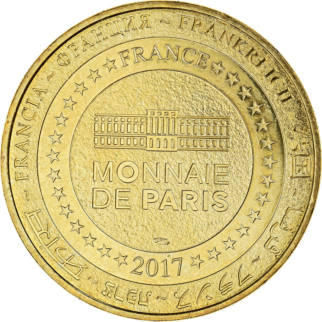 France, Token, Tourist Token, Paris - Tour Eiffel n° 3 - les 5 monuments, Arts