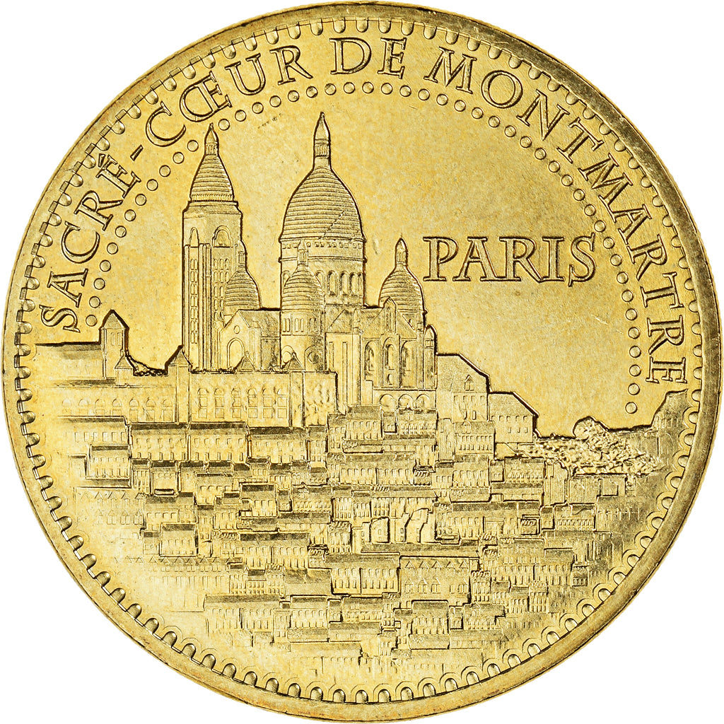 France, Token, Touristic token, Paris - Sacré-Coeur de Montmartre n° 11, 2017