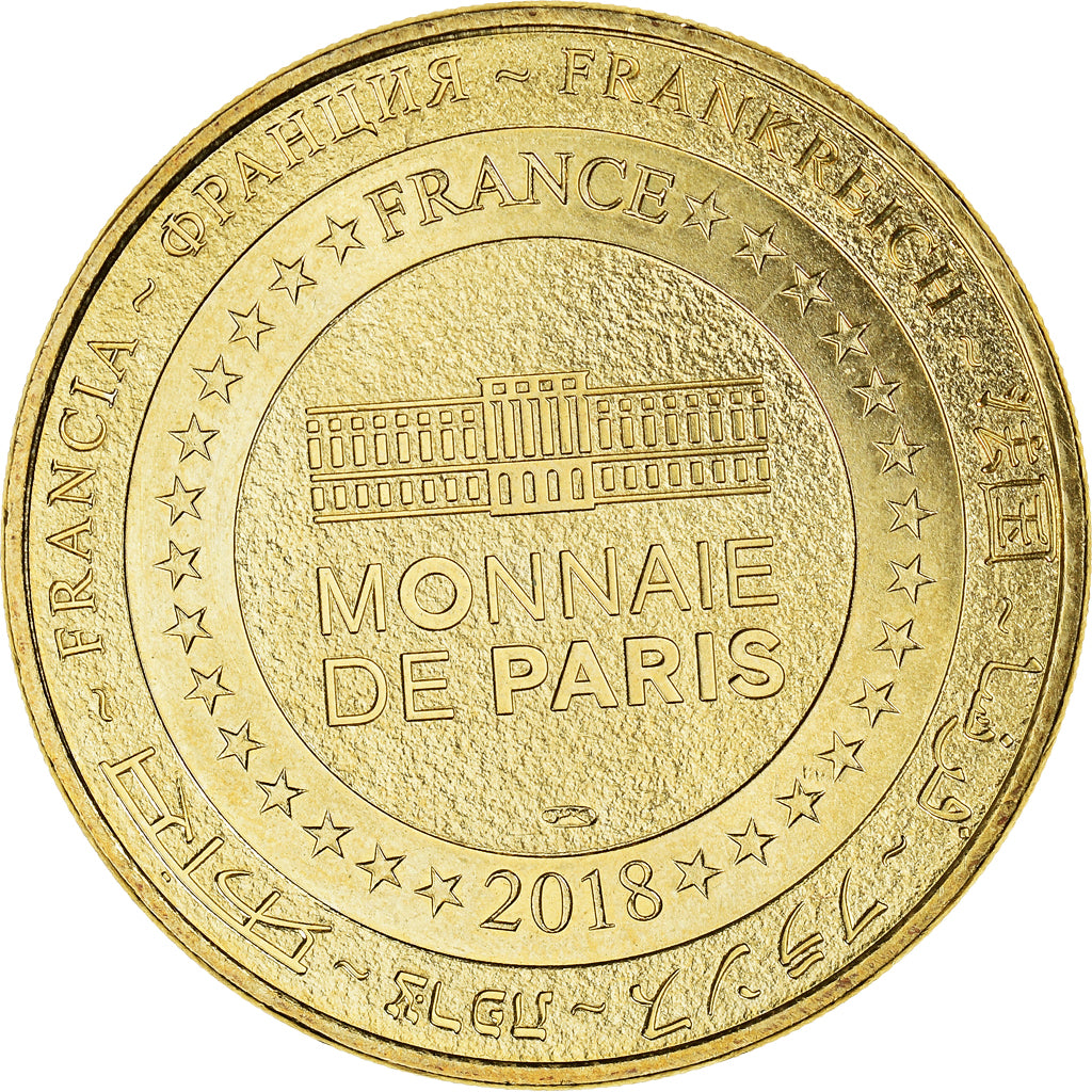 France, Token, Tourist Token, 48/ Aven Armand, 2018, Monnaie de Paris, MS(63)