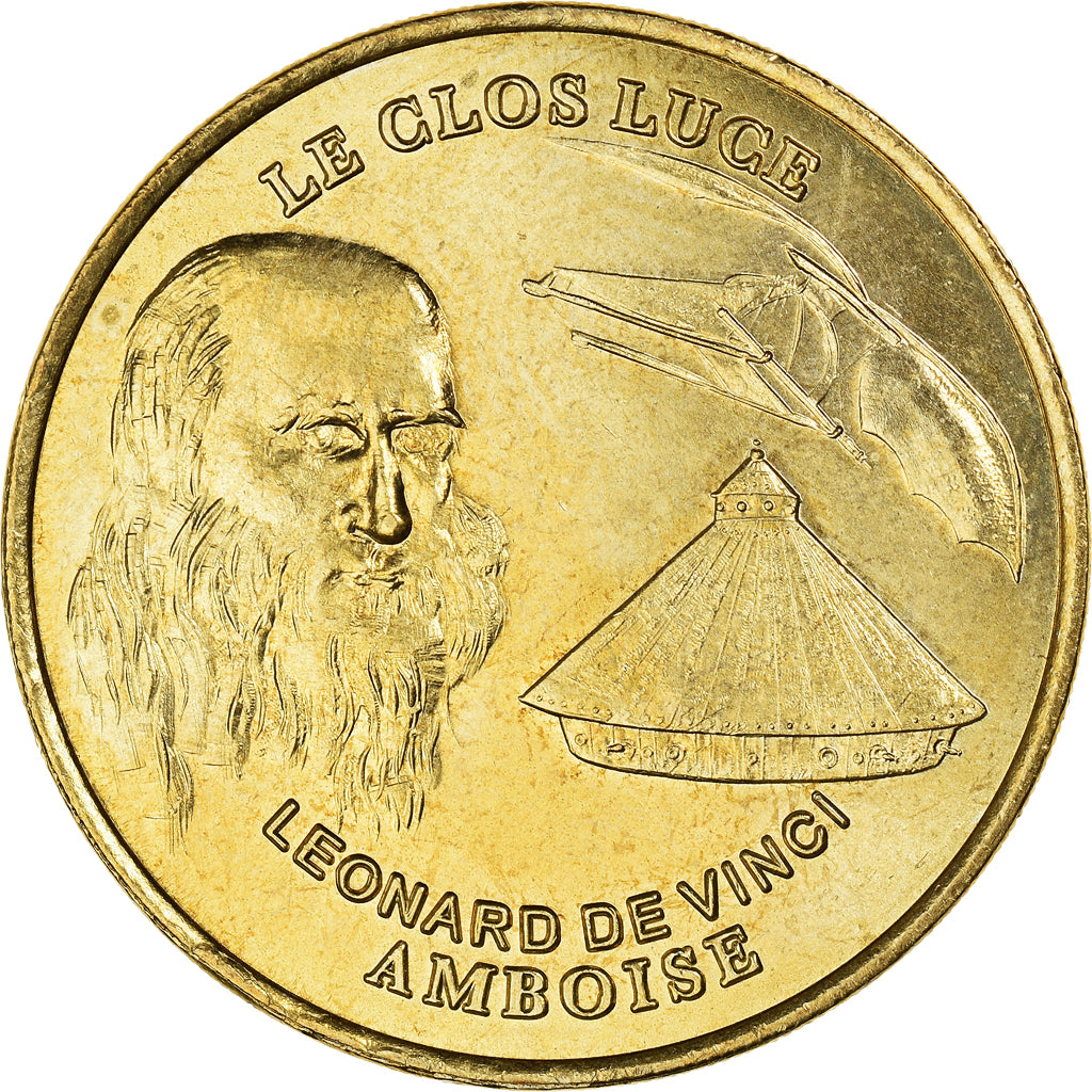 Francia, ficha, Touristic token, Amboise - Le Clos Lucé, Arts & Culture, 2003
