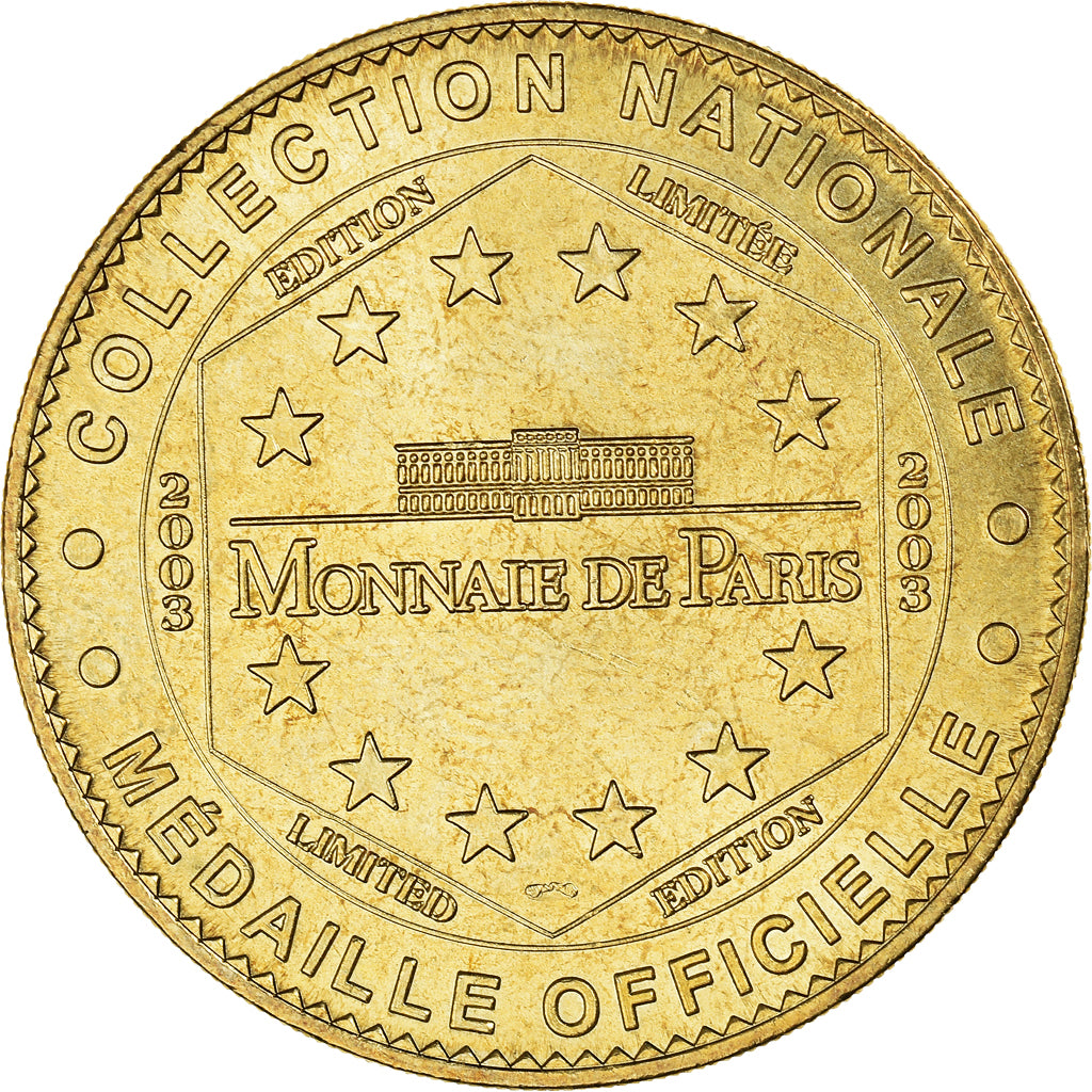 Francia, ficha, Touristic token, Amboise - Le Clos Lucé, Arts & Culture, 2003