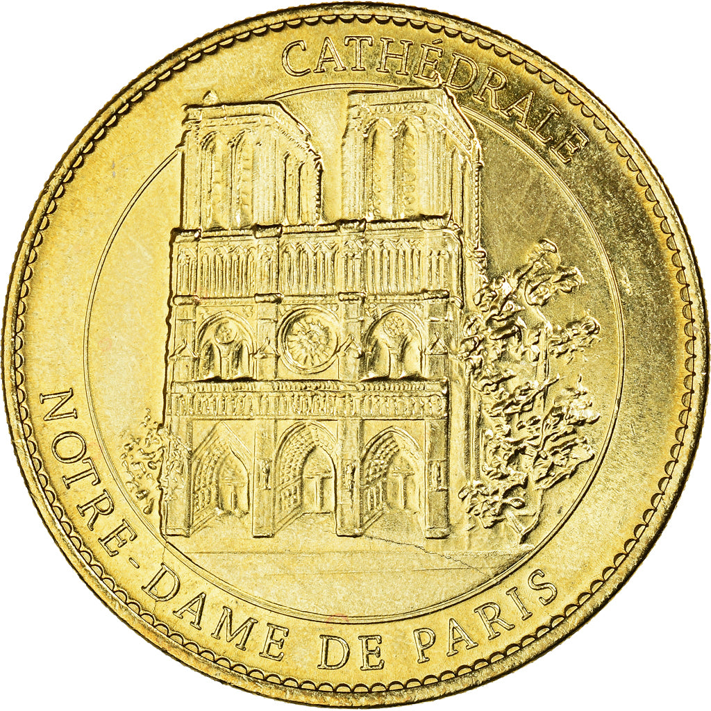 França, Token, Token Turístico, Paris - Cathédrale Notre Dame de Paris