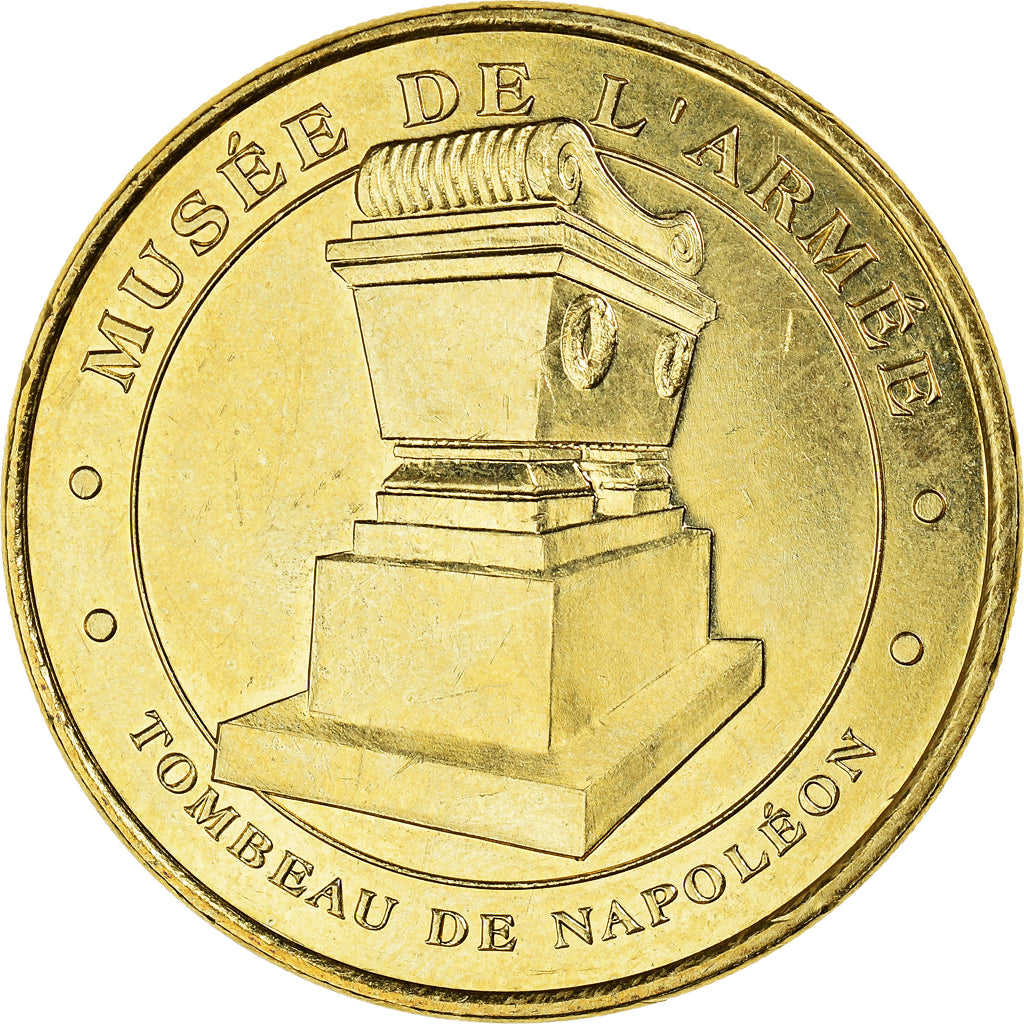 France, Token, 2018, Tombeau de Napoléon, MS(63), Copper-nickel Aluminium