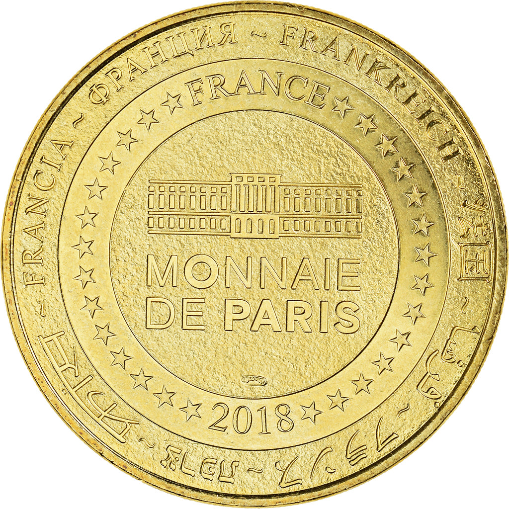 France, Token, 2018, Tombeau de Napoléon, MS(63), Copper-nickel Aluminium