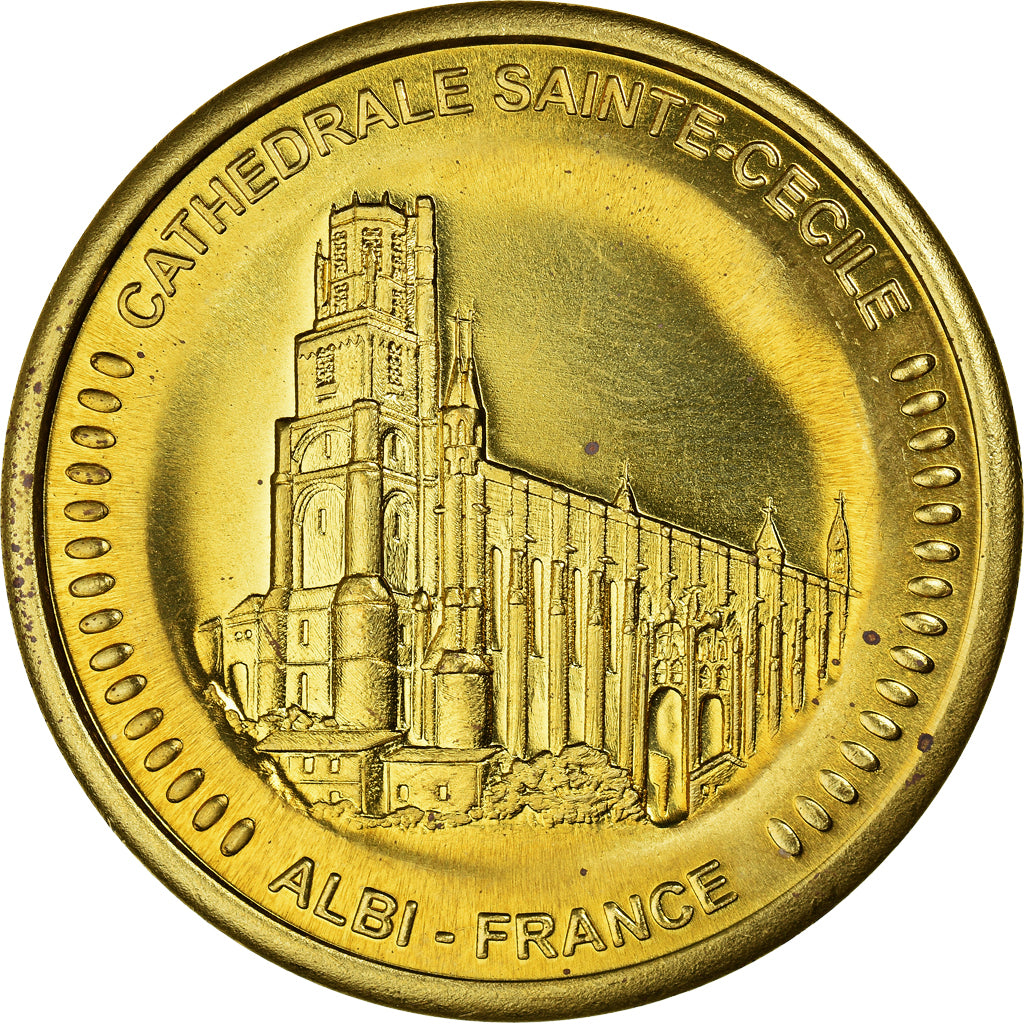 France, Jeton, Jeton Touristique, 81/ Albi -Cathédrale Sainte Cécile, Arts &