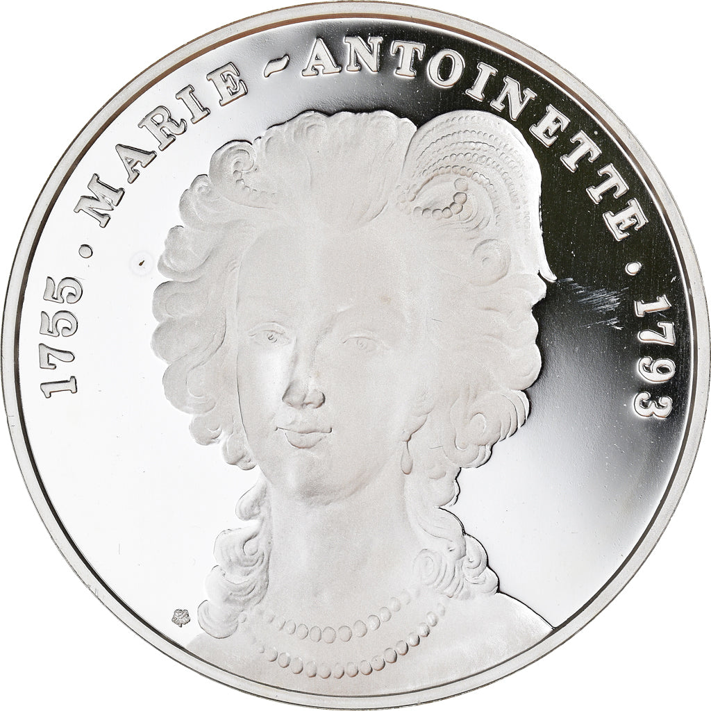 France, Medal, MARIE ANTOINETTE, 1989, MS(65-70), Silver