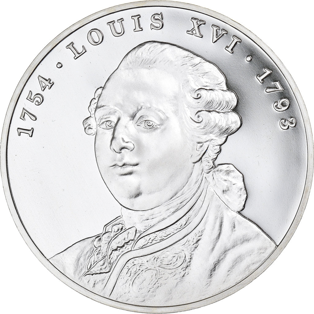 France, Medal, Louis XVI, 1989, MS(65-70), Silver