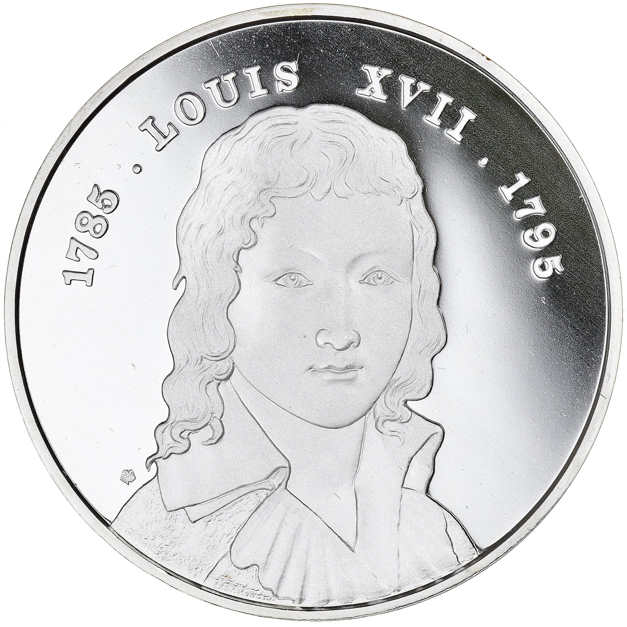 France, Medal, Le Dauphin Louis XVII, 1989, MS(65-70), Silver