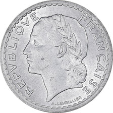 Moneta, Francia, Lavrillier, 5 Francs, 1945, Beaumont - Le Roger, SPL+