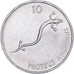 Moneta, Słowenia, 10 Stotinov, 1993, MS(65-70), Aluminium, KM:7