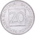 Moeda, Eslovénia, 20 Stotinov, 1993, MS(65-70), Alumínio, KM:8