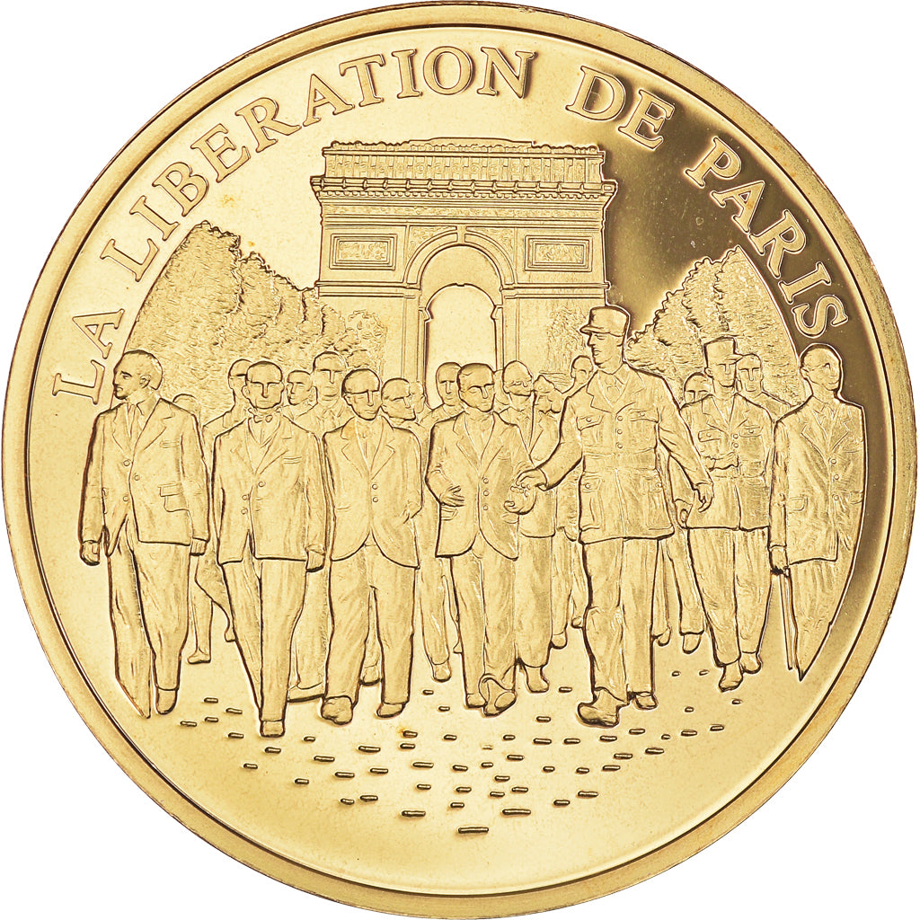 France, Medal, Libération de Paris, 25 août 1944, History, MS(65-70), Copper