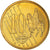 Cipro, 10 Euro Cent, 2003, unofficial private coin, FDC, Acciaio placcato rame