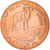 Cypr, Euro Cent, Type 1, 2003, unofficial private coin, MS(65-70), Miedź