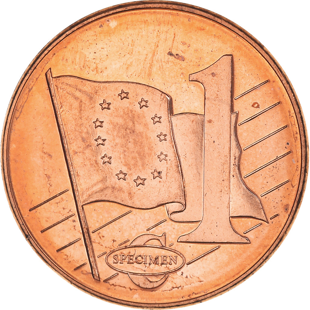 Cyprus, Euro Cent, Type 1, 2003, unofficial private coin, MS(65-70), Copper