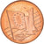 Chipre, Euro Cent, Type 1, 2003, unofficial private coin, FDC, Cobre chapado en