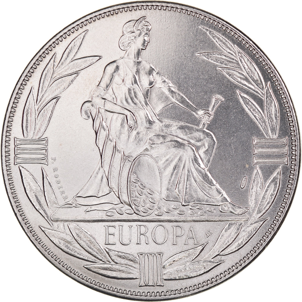 Frankrijk, Medaille, Ecu Euro, EUROPA, 1980, Rodier, FDC, Cupro-nikkel
