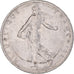 Moneta, Francja, Semeuse, Franc, 1960, Paris, AU(55-58), Nikiel, KM:925.1