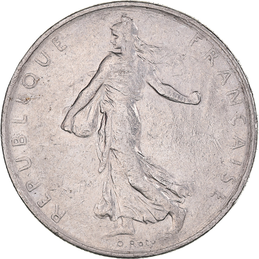 Münze, Frankreich, Semeuse, Franc, 1968, Paris, VZ, Nickel, KM:925.1