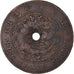 Coin, China, EMPIRE, Kuang-hs, 10 Cash, 1906, Ching, VF(30-35), Copper, KM:10.4