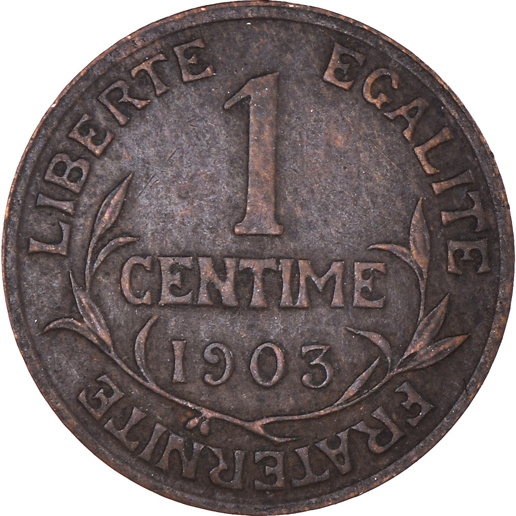 Moeda, França, Dupuis, Centime, 1903, Paris, MS(60-62), Bronze, KM:840