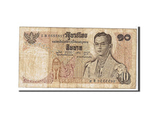 Thailand, 10 Baht, 1969, KM #83a, VF(20-25), 2B0555517