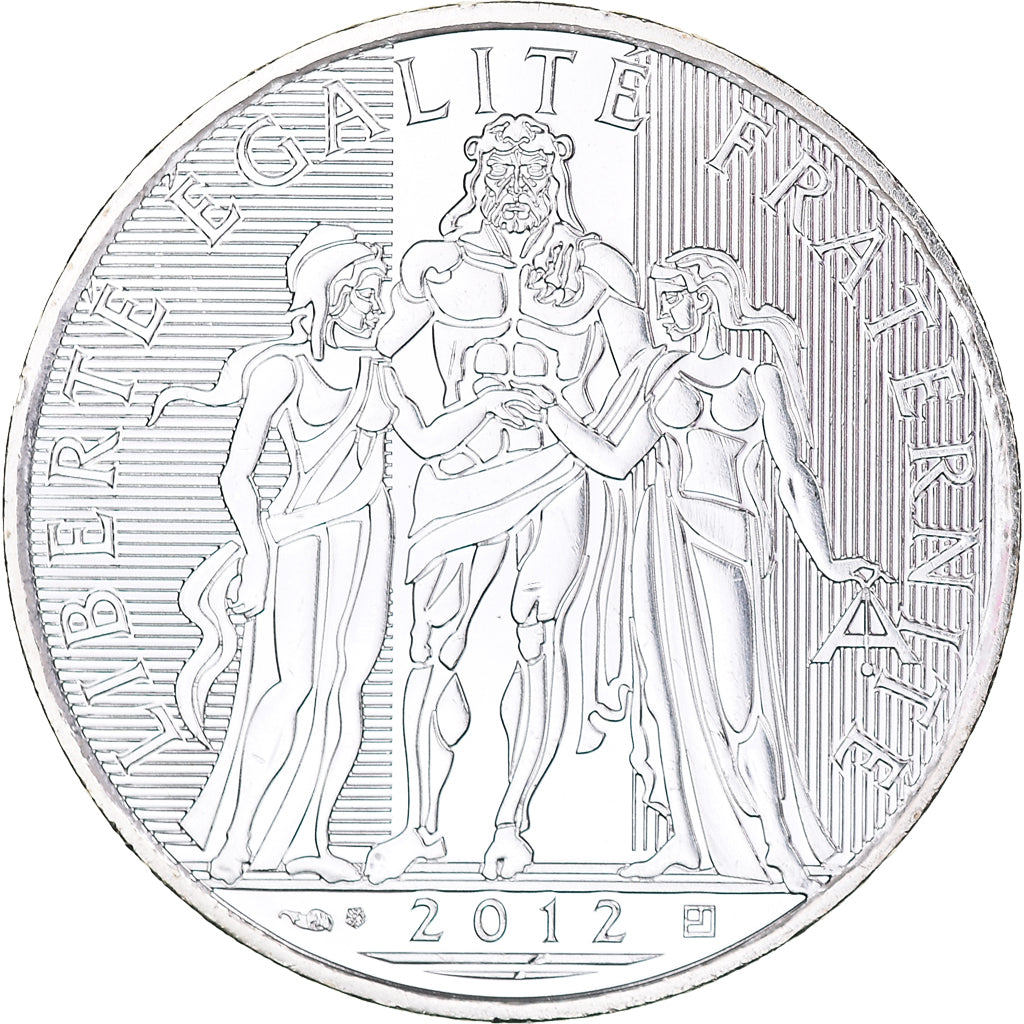 France, 10 Euro, 2012, Paris, SPL+, Argent, Gadoury:EU 516, KM:2073