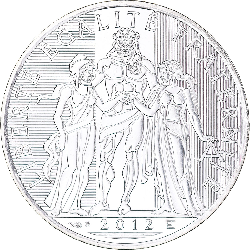 France, 10 Euro, 2012, Paris, SPL+, Argent, Gadoury:EU 516, KM:2073