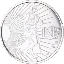 France, 10 Euro, 2009, Semeuse, SPL+, Argent