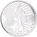 Francia, 10 Euro, 2009, Semeuse, SC+, Plata