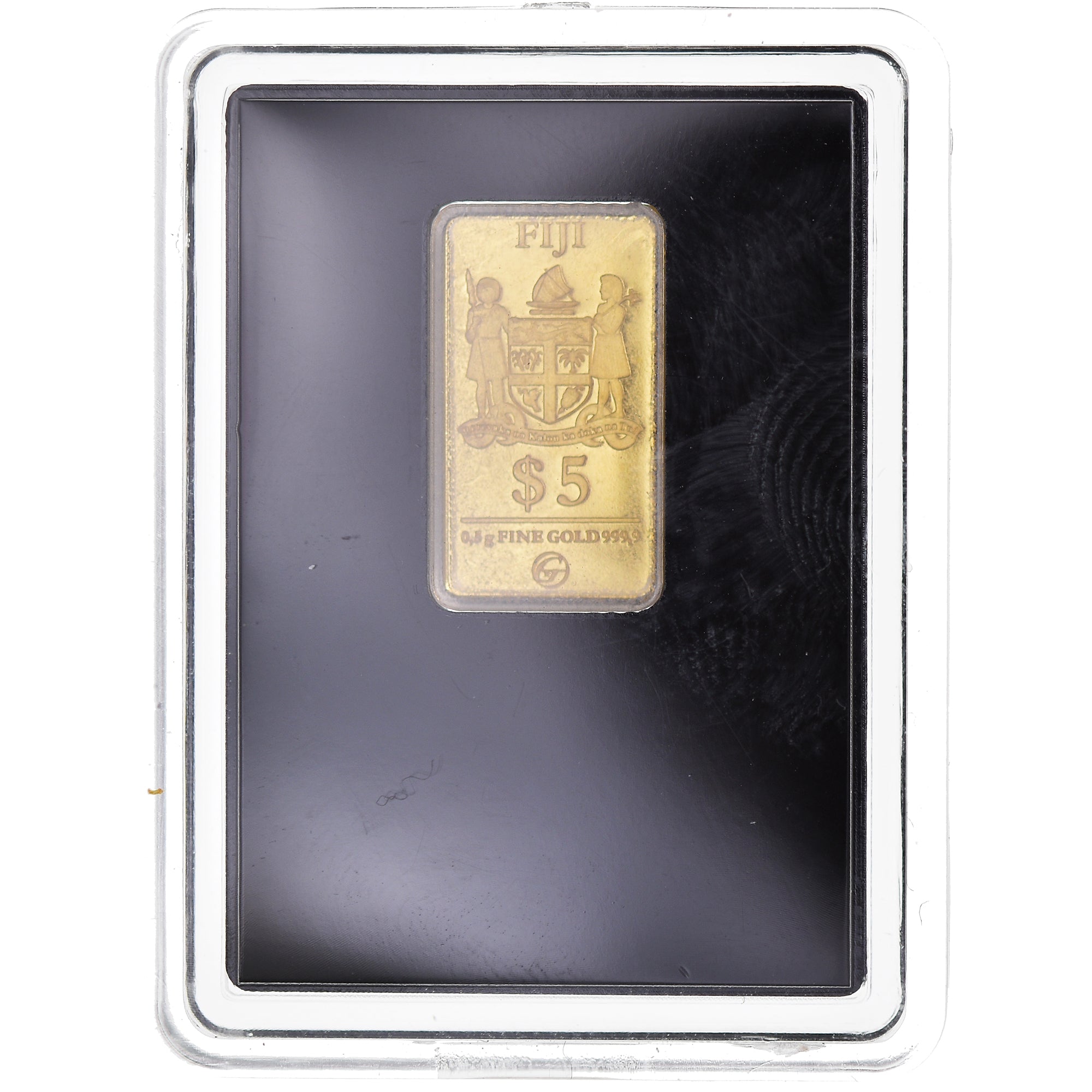 Monnaie, Fidji, Tour Eiffel, 5 Dollars, 2017, 0,5 g,999 millièmes, FDC, Or