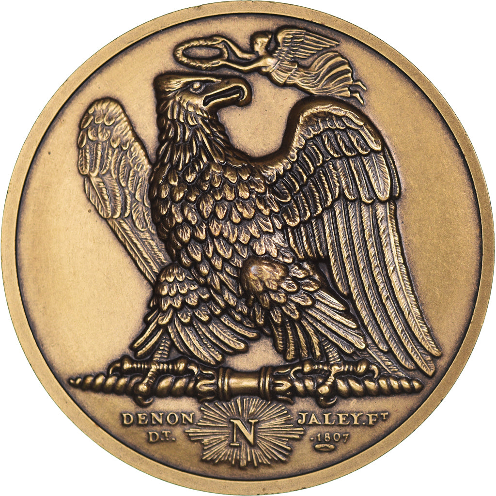 France, Medal, First French Empire, History, Denon, MS(65-70), Bronze