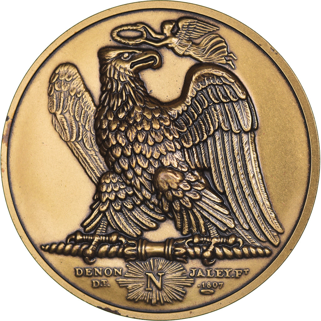 France, Medal, First French Empire, History, Brenet, MS(65-70), Bronze