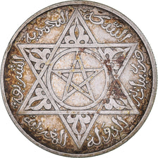 Coin, Morocco, Mohammed V, 200 Francs, 1953, Paris, EF(40-45), Silver, KM:53