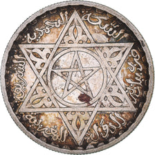 Coin, Morocco, Mohammed V, 100 Francs, 1953, Paris, AU(50-53), Silver, KM:52
