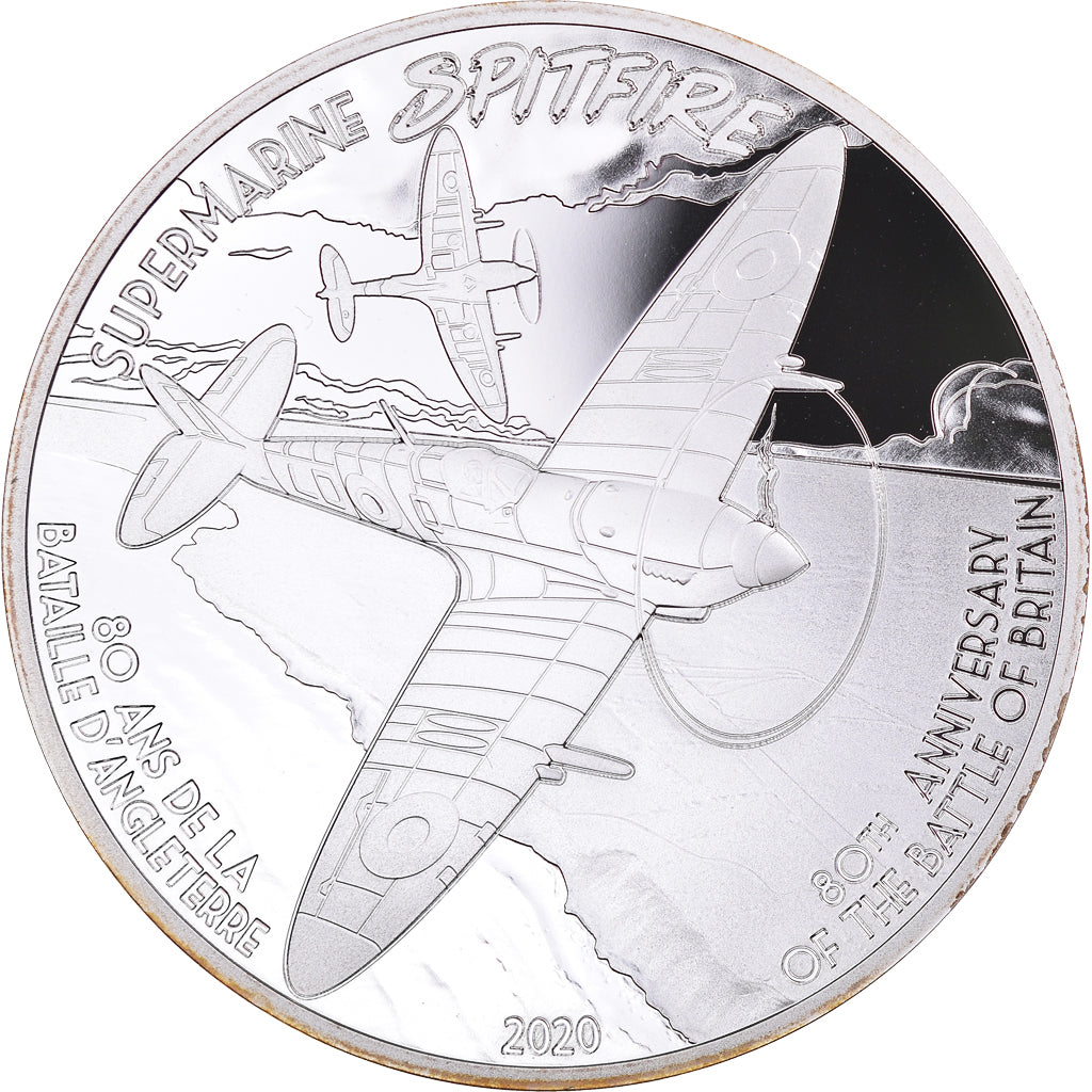 Frankreich, 10 Euro, Aviation et Histoire, 2020, Pessac, STGL, Silber