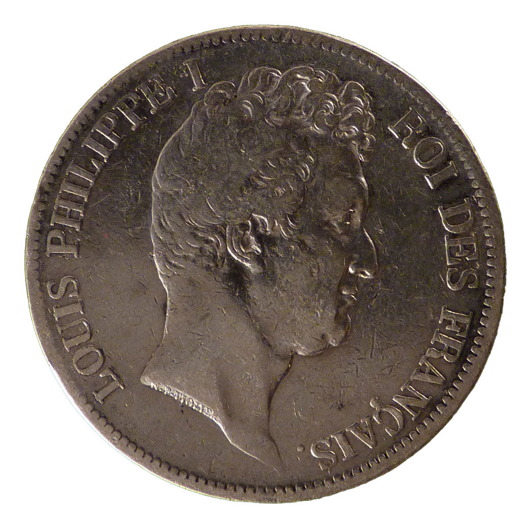 Louis Philippe Ier, 5 Francs Tête Nue