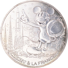 France, 10 Euro, Mickey compte à rebours, 2018, Paris, MS(65-70), Silver