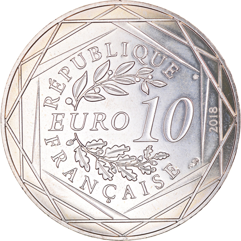 France, 10 Euro, Mickey balade de toute beauté, 2018, Paris, FDC, Argent