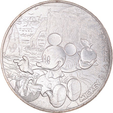 France, 10 Euro, Mickey pique nique normand, 2018, Paris, FDC, Argent