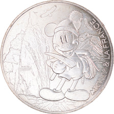 France, 10 Euro, Mickey premier de cordée, 2018, Paris, MS(65-70), Silver