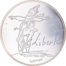 Frankreich, 10 Euro, Liberté Hiver Sempé, 2014, STGL, Silber, Gadoury:EU717