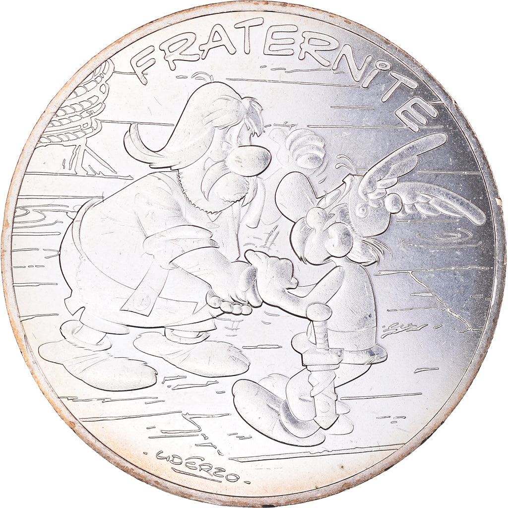 Francia, Monnaie de Paris, 10 Euro, Astérix Fraternité (Astérix chez les