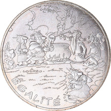 Francia, Monnaie de Paris, 10 Euro, Astérix Égalité (Le devin - Panoramix)