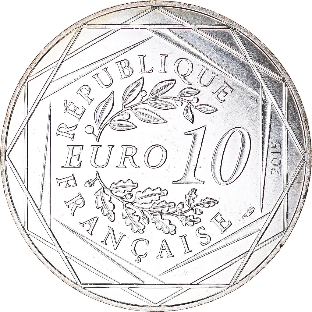 Francia, Monnaie de Paris, 10 Euro, Astérix Liberté (Le Tour de Gaule), 2015